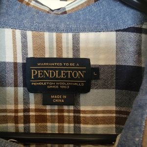 Pendleton short sleeve pocket button down